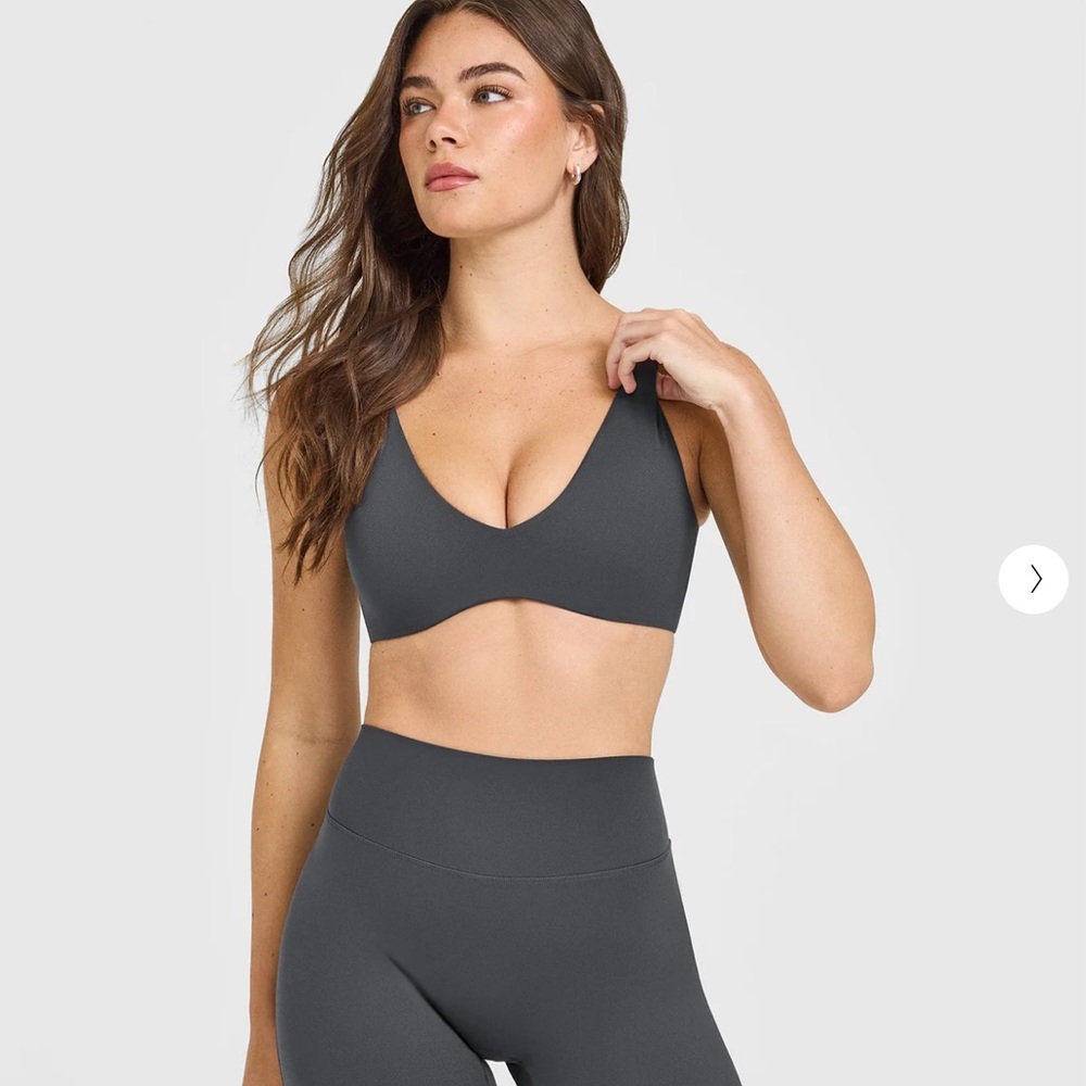 Oner Active SoftMotion Scoop Back Bralette in Coal (S)